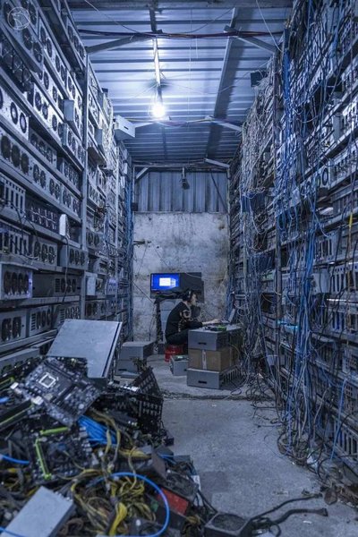 Green-powered mining farm hosting diverse cryptocurrency rigs in the UK