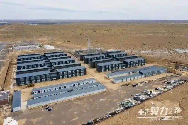 Large-scale mining farm demonstrating chip upgrades